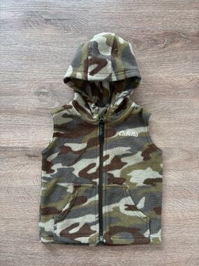 Cabela’s Camo Fleece Vest - Toddler size 2T